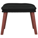 fodskammel 45x29,5x35 cm kunstlæder sort