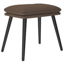 fodskammel 45x29,5x35 cm stof gråbrun