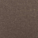 fodskammel 45x29,5x35 cm stof gråbrun