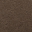 fodskammel 45x29,5x35 cm stof og kunstlæder brun