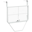 altanbord 60x40 cm stål hvid