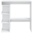 barbord m. stativ 100x50x101,5 cm konstrueret træ hvid