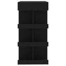 barbord m. stativ 100x50x101,5 cm konstrueret træ sort