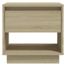 sengebord 45x34x44 cm konstrueret træ sonoma-eg