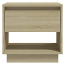 sengebord 45x34x44 cm konstrueret træ sonoma-eg