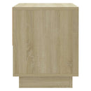 sengebord 45x34x44 cm konstrueret træ sonoma-eg