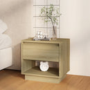 sengebord 45x34x44 cm konstrueret træ sonoma-eg