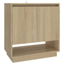 skænk 70x41x75 cm konstrueret træ sonoma-eg