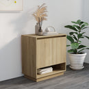 skænk 70x41x75 cm konstrueret træ sonoma-eg