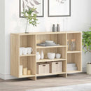 skænk 120x30x75 cm konstrueret træ sonoma-eg