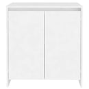 skænk 70x41x75 cm konstrueret træ hvid