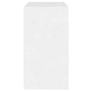 skænk 70x41x75 cm konstrueret træ hvid