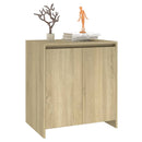 skænk 70x41x75 cm konstrueret træ sonoma-eg