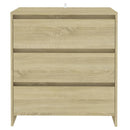 skænk 70x41x75 cm konstrueret træ sonoma-eg