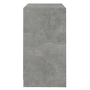 skænk 70x41x75 cm konstrueret træ betongrå