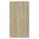 skænk 70x40,5x75 cm konstrueret træ sonoma-eg