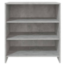 skænk 70x40,5x75 cm konstrueret træ betongrå