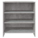 skænk 70x40,5x75 cm konstrueret træ betongrå