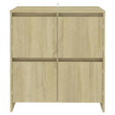 skænk 70x41x75 cm konstrueret træ sonoma-eg