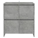 skænk 70x41x75 cm konstrueret træ betongrå
