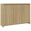 skænk 102x33x75 cm konstrueret træ sonoma-eg