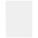 tv-bord 102x37,5x52,5 cm konstrueret træ hvid