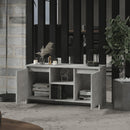 tv-bord 102x37,5x52,5 cm konstrueret træ betongrå