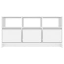 tv-bord 102x37,5x52,5 cm konstrueret træ hvid