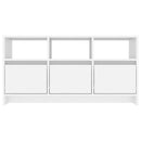 tv-bord 102x37,5x52,5 cm konstrueret træ hvid