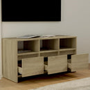 tv-bord 102x37,5x52,5 cm konstrueret træ sonoma-eg