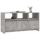 tv-bord 102x37,5x52,5 cm konstrueret træ betongrå