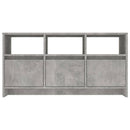 tv-bord 102x37,5x52,5 cm konstrueret træ betongrå