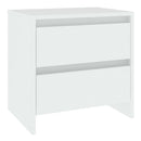 sengebord 45x34,5x44,5 konstrueret træ hvid