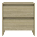 sengebord 45x34,5x44,5 cm konstrueret træ sonoma-eg