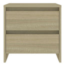 sengebord 45x34,5x44,5 cm konstrueret træ sonoma-eg
