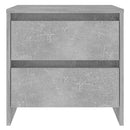 sengebord 45x34,5x44,5 konstrueret træ betongrå