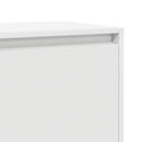 sengeborde 2 stk. 45x34x44,5 cm konstrueret træ hvid