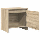 sengebord 45x34x44,5 cm konstrueret træ sonoma-eg