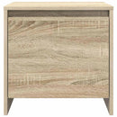 sengebord 45x34x44,5 cm konstrueret træ sonoma-eg