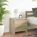 sengebord 45x34x44,5 cm konstrueret træ sonoma-eg