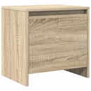 sengeborde 2 stk. 45x34x44,5 cm konstrueret træ sonoma-eg