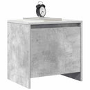 sengeborde 2 stk. 45x34x44,5 cm konstrueret træ betongrå