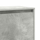 sengeborde 2 stk. 45x34x44,5 cm konstrueret træ betongrå