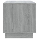 tv-bord 102x41x44 cm konstrueret træ grå sonoma-eg