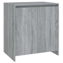 skænk 70x41x75 cm konstrueret træ grå sonoma-eg