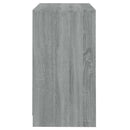 skænk 70x41x75 cm konstrueret træ grå sonoma-eg