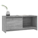 tv-bord 90x35x40 cm konstrueret træ grå sonoma-eg