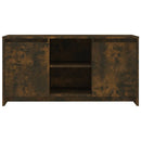 tv-bord 102x37,5x52,5 cm konstrueret træ røget egetræsfarve
