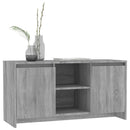 tv-bord 102x37,5x52,5 cm konstrueret træ grå sonoma-eg