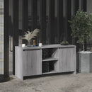 tv-bord 102x37,5x52,5 cm konstrueret træ grå sonoma-eg
